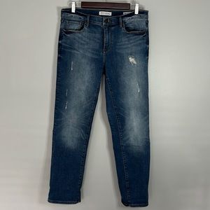 Banana Republic Straight Leg Distressed Jeans. Size 30